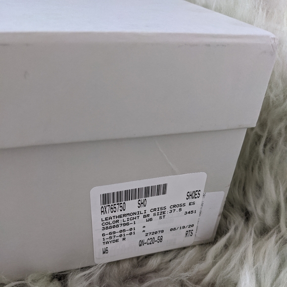 Brunello Cucinelli Leather Wedge Sandal. - Picture 15 of 15